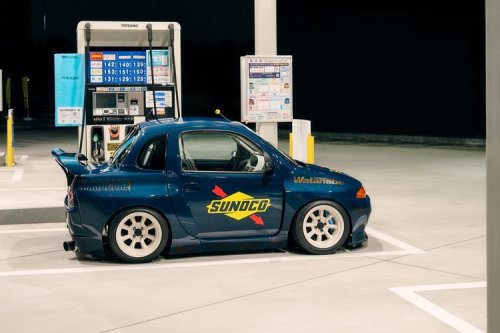 Suzuki , Tokyo Auto Salon 2026: Suzuki Twin Disulap Jadi R32 Versi Gemoy