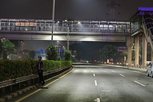 Update Demo Jakarta: Sejumlah Gerbang Tol Dalam Kota Ditutup Sementara