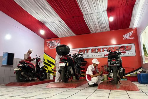 Honda, Mudik Lebaran 2026, Bale Santai Honda Siap Layani Pemudik di Jalur Jabar