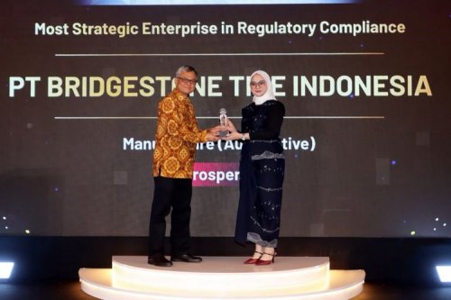 Sambut 50 Tahun, Bridgestone Indonesia Raih Penghargaan Bergengsi