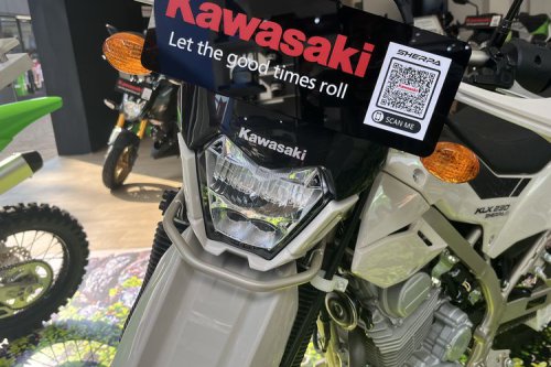 Kawasaki KLX230 Sherpa Resmi Diluncurkan di Jakarta Fair 2025