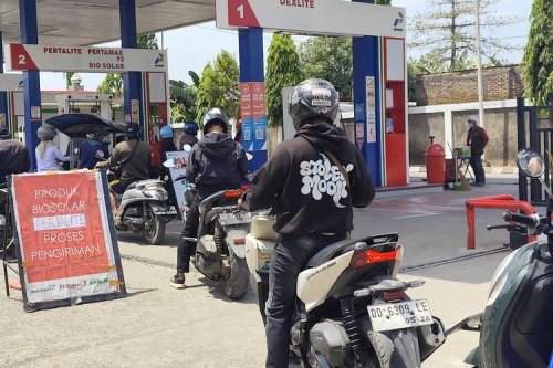 Antrean SPBU Makassar Mengular, Cek 25 Lokasi SPBU 24 Jam Pertamina