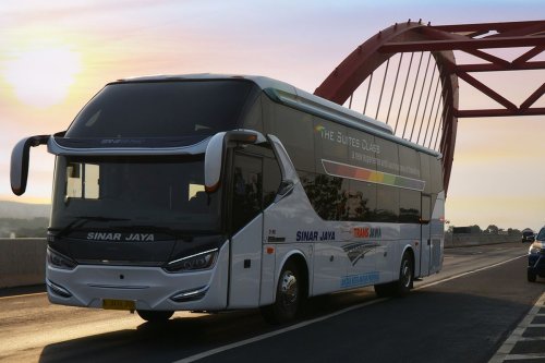 PO Sinar Jaya Buka Rute Cibitung-Palembang, Pakai Bus Kelas Eksekutif