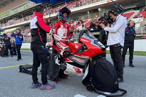 Veda Ega Pratama Finish Urutan 8 di JuniorGP Catalunya 2025
