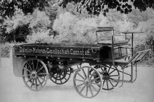 Daimler, Kisah Truk Pertama di Dunia; Karya Gottlieb Daimler 1896