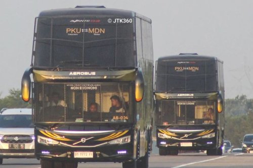 PO Aerobus Buka Rute Pekanbaru-Bandung Pakai Bus Tingkat, Masih Gratis
