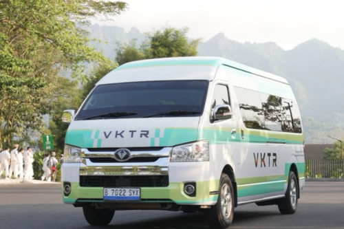 VKTR Luncurkan Transporter Lokon, Bisa Angkut 18 Penumpang