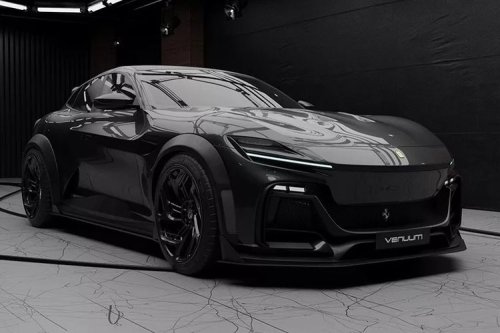 Ferrari, Perbaikan Ferrari Purosangue, Mobil Bekas Banjir
