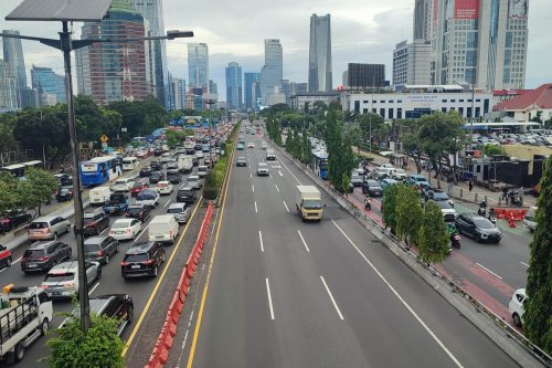 Awas Macet, Ada Pekerjaan Jaringan di Jalan Jenderal Gatot Subroto