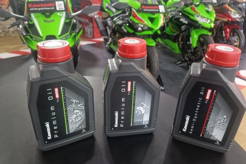 Kawasaki, Kawasaki Sediakan Pelumas Khusus, Tawarkan Performa Maksimal