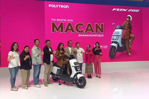 Polytron, Polytron Luncurkan Fox 200, Motor Listrik buat Perempuan