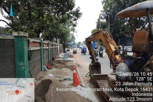 Jalan Pemuda Depok Ditutup Sementara, Cek Waktu dan Jalur Alternatif