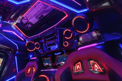 Modifikasi Canter, Berubah Total dan Pakai Pelek Pajero Sport