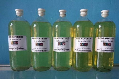 Proses Pembuatan Petasol dari Sampah Plastik Butuh Waktu 9 Jam