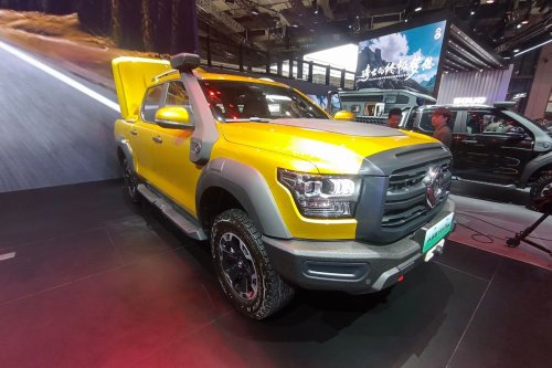 GWM Poer Shanai Dipamerkan di Auto Shanghai 2025