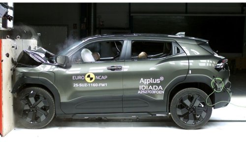 Suzuki , Suzuki e Vitara, Suzuki e Vitara Tes Tabrak Euro NCAP, Hasil Cukup Memuaskan