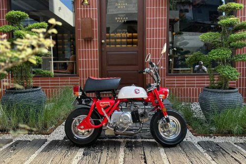 Modifikasi Honda Monkey Z50A, Kecil Bikin Bahagia