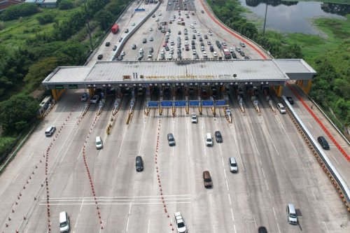 Update: Arus Balik Natal dari Trans-Jawa yang Lintasi GT Cikampek Naik