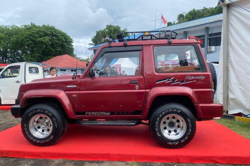 Feroza Lawas Tampil Fungsional di Daihatsu Kumpul Sahabat Bitung 2025