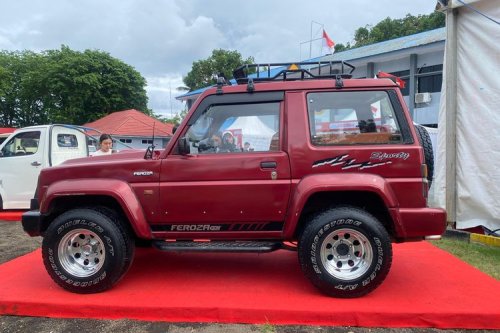 Daihatsu Feroza, Daihatsu, Feroza Lawas Tampil Fungsional di Daihatsu Kumpul Sahabat Bitung 2025
