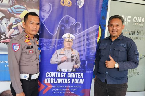 Ditlantas Polda Sumbar Gencarkan Sosialisasi Contact Center Korlantas untuk Kemudahan Masyarakat