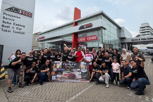 Komunitas Raize Adu Irit Konsumsi BBM Jelajah Kuningan–Cirebon