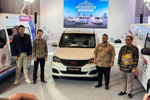 Wuling Pamer Formo Max & Mitra EV di GIICOMVEC 2026