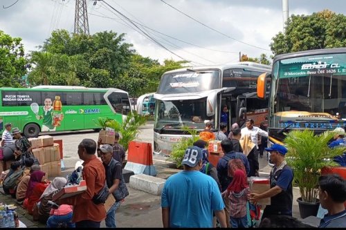 Mudik Lebaran 2026, Penumpang Angkutan Darat Tembus 1,5 Juta Orang