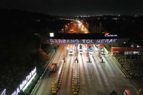 Gerbang Tol Tambahan Dibuka di GT Merak untuk Pemudik