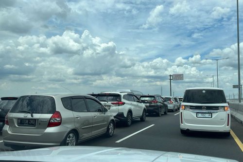 Volume Kendaraan di MBZ Naik 76 Persen Saat Idul Fitri 2026
