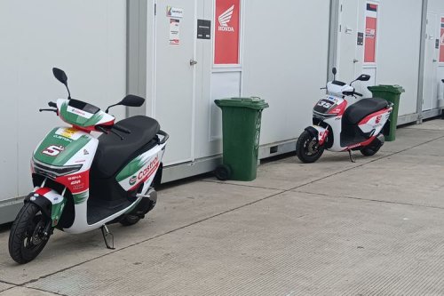 Honda, Honda e, Lihat Langsung Honda CUV e: Livery Honda HRC dan LCR di Mandalika