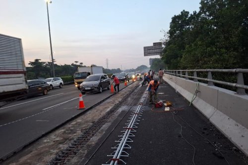 Ada Perbaikan di Tol Jagorawi, Sejumlah Lajur Ditutup Sementara