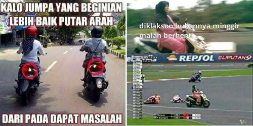 Penjelasan di Balik Stereotip Pengendara Emak-emak Sebagai Ras Terkuat