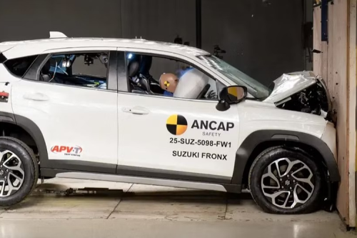 Suzuki , Suzuki Fronx, Dapat Bintang Satu Tes Tabrak ANCAP, Suzuki Fronx Kena Recall