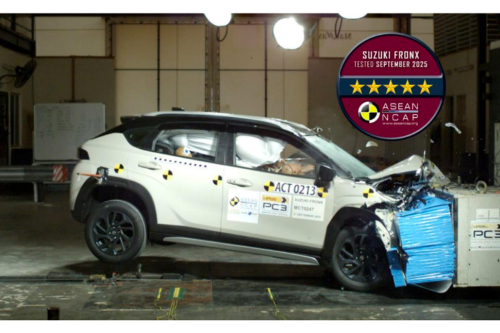 Suzuki , Suzuki Fronx, Suzuki Fronx Raih 5 Bintang Uji Tabrak ASEAN NCAP