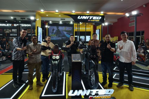United Rilis RX6000: Motor Listrik Dua Alam Bisa Ngecas di SPKLU