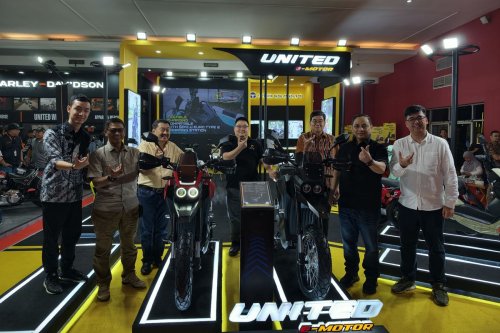 United Rilis RX6000: Motor Listrik Dua Alam Bisa Ngecas di SPKLU