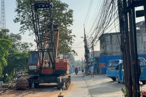 Jalan Raya Cipayung Depok Ditutup sampai Oktober, Ini Jalur Alternatifnya