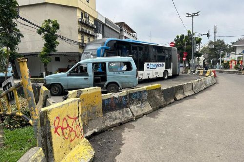 Ada Pengerjaan Jalan, Pengguna Kendaraan Diimbau Hindari Kota Tua