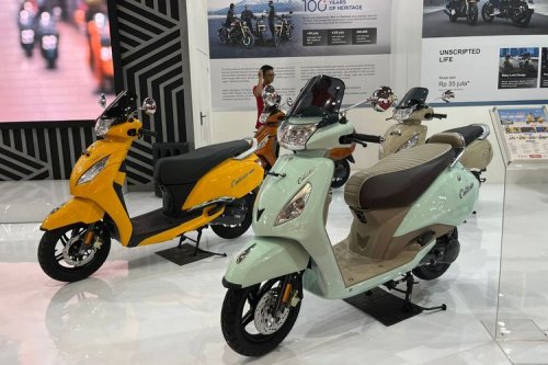 Pabrik TVS di Karawang Produksi 143.000 Unit Motor