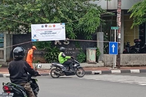 Jalan Salemba Tengah Berlaku Satu Arah, Simak Pengaturan Lalu Lintas