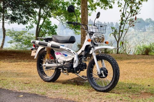 Honda Astrea Grand Mangkrak Disulap Jadi Honda CT