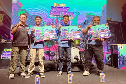 154 Modifikator Ramaikan Kontes Modifikasi Motor di Bandung