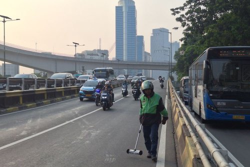 Enam Lokasi Rawan Ranjau Paku di Jakarta, Pengendara Harus Waspada