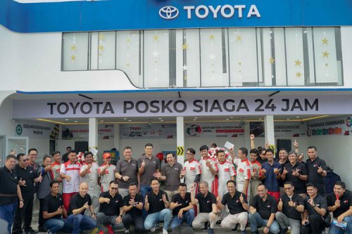 3 Titik Posko Siaga Toyota, Beroperasi 24 Jam Selama Libur Nataru