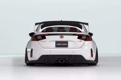 Honda, Honda Civic, Honda Civic Type R, Liberty Walk Rilis Body Kit Honda Civic Type R