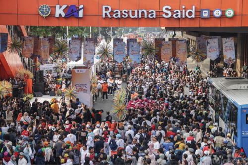 Ini Lokasi Parkir dan Transportasi Umum Menuju CFD Rasuna Said