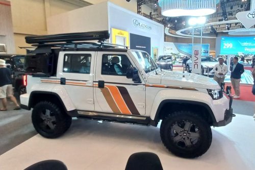BAIC, Referensi Modifikasi BAIC BJ30 Hybrid dan BJ40 Plus di GJAW 2025