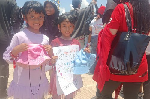 Keseruan MotoGP Hero Walk di Mandalika, Bertemu Pebalap Langsung