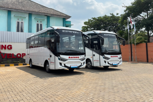 PO Bagong Punya Dua Bus Listrik Tambang